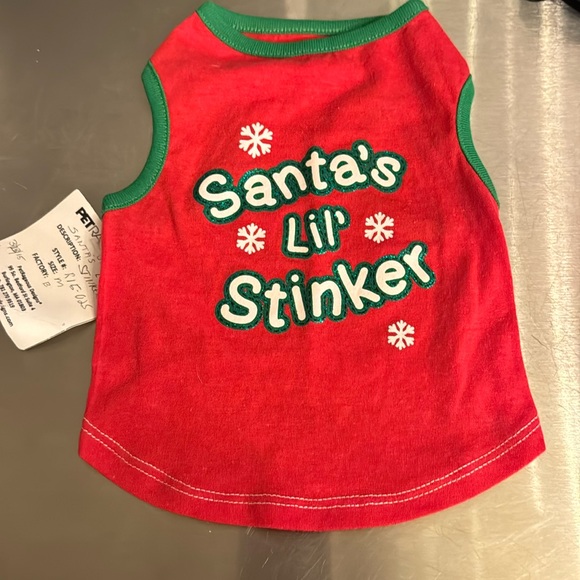 Santa’s Lil Stinker - Dog Outfit - Picture 1 of 2